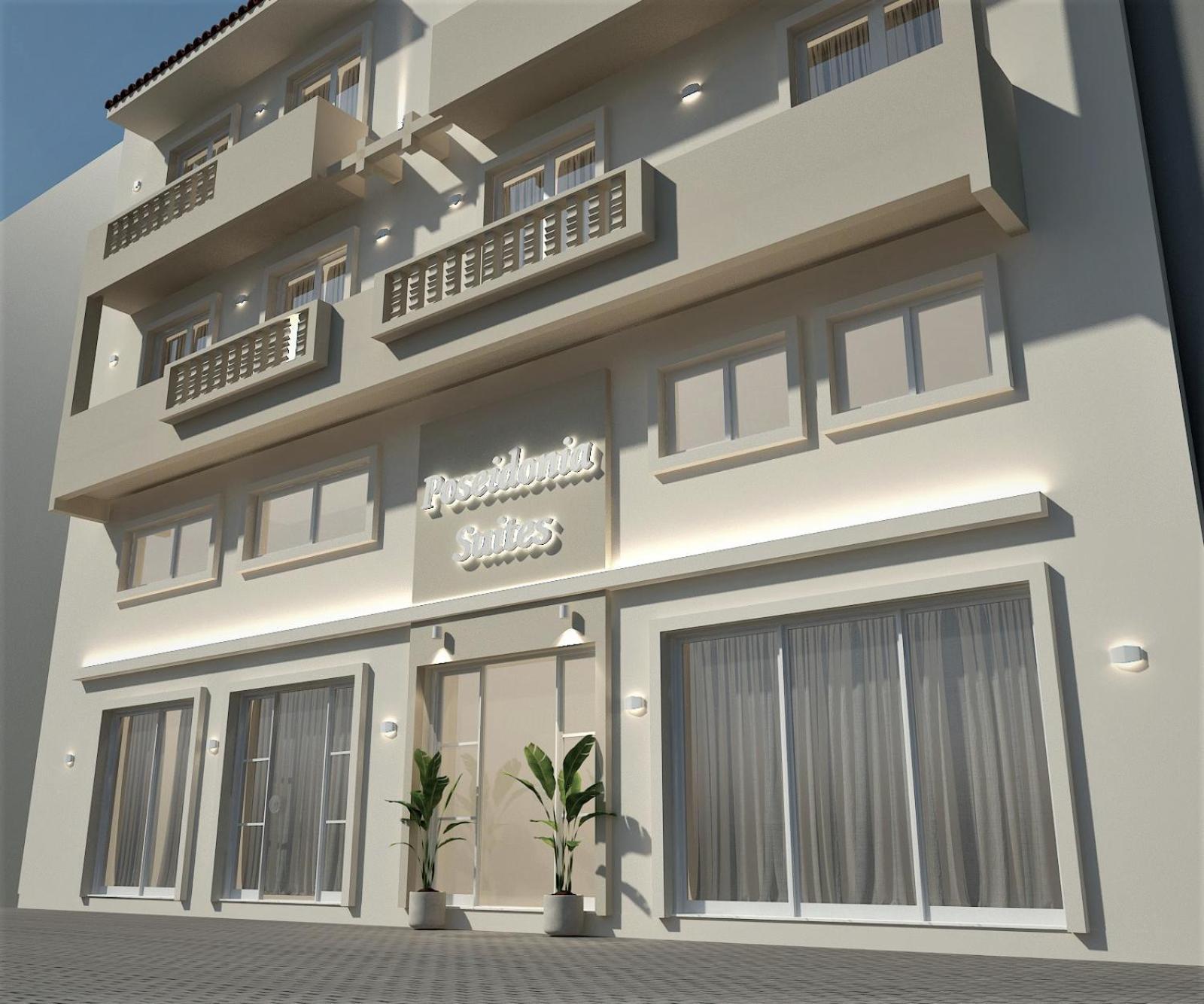 Posidonia Luxury Suites Kárpatos Exterior foto